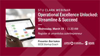 Stu Clark Centre for Entrepreneurship - Business Operations Webinar