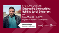 Stu Clark Centre for Entrepreneurship - Building Social Enterprises Webinar