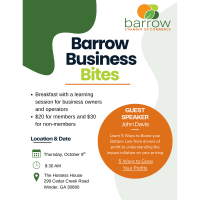 Barrow Business Bites
