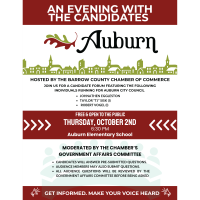 An Evening with the Candidates // City of Auburn