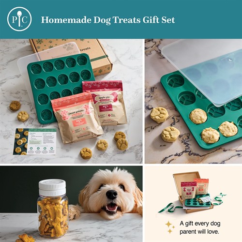Some dogs get belly rubs. Some dogs get homemade treats. ?? This gift set creates adorable paw-shaped goodies made with love. Just don't be surprised if your biggest fan waits by the oven. A doggone great gift for fellow dog lovers, too.