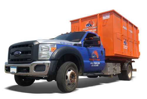 Smaller trucks cet full size dumpsters into tight places Smaller trucks cet full size dumpsters into tight places