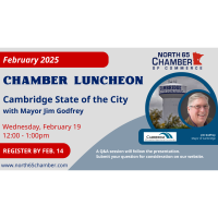 February 2025 Chamber Luncheon - Cambridge State of the City Address to the Chamber