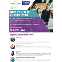 Womens Health in Work - with Hennelly Finance