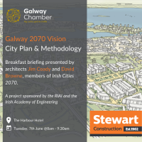 Breakfast Briefing - Galway 2070 Vision, an Irish Cities 2070 Project sponsored by the RIAI & the Irish Academy of Engineering