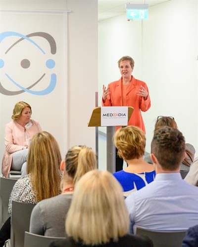 Director Greer Deal at Company Launch Director Greer Deal at Company Launch
