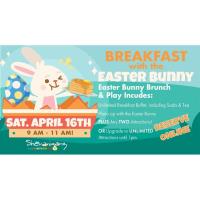 Breakfast with The Easter Bunny at Shenaniganz
