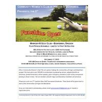Community Women's Funshine Open Golf Tournament Fundraiser