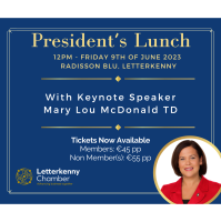 Letterkenny Chamber Annual President's Lunch