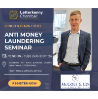 Anti-Money Laundering Lunch & Learn, with Dermot McCole