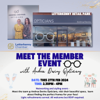 Meet the Member Event - Andrea Devins Opticians