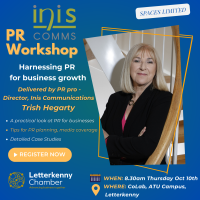 PR Workshop For Business Growth - with Inis Communications