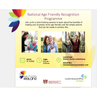 National Age Friendly Recognition Programme - Training Session