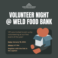 Volunteer Night at Weld Food Bank