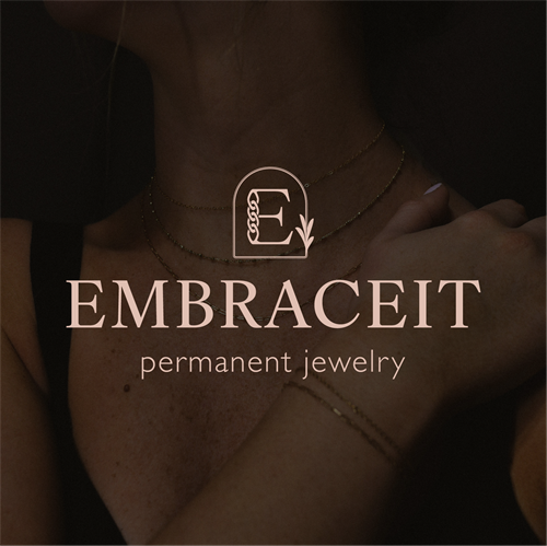 EMBRACEIT Permanent Jewelry | Primary Logo Design