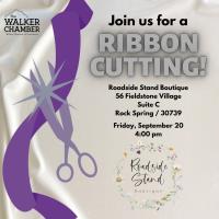 Ribbon Cutting (Roadside Stand Boutique)