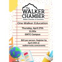 One Walker Luncheon:  Education