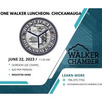 One Walker Luncheon:  Chickamauga