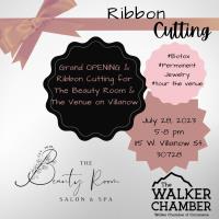 Ribbon Cutting (The Beauty Room & Venue on Villanow)