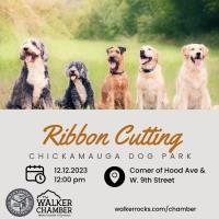 Ribbon Cutting (Chickamauga Dog Park)