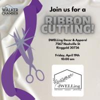 Ribbon Cutting (DWELLing Decor & Apparel)