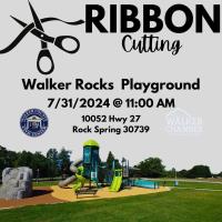 Ribbon Cutting (Walker County Civic Center Playground)