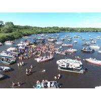 Shoreline Boat Jam