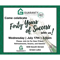 Forty Years of Success with Guaranty Closing & Title Service