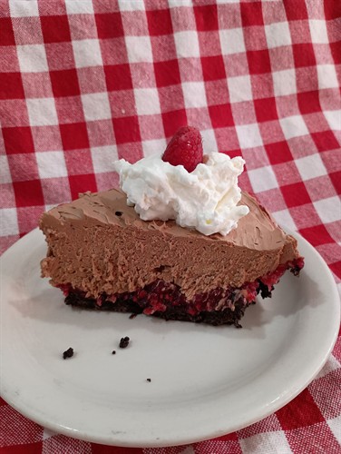 Chocolate Raspberry Pie