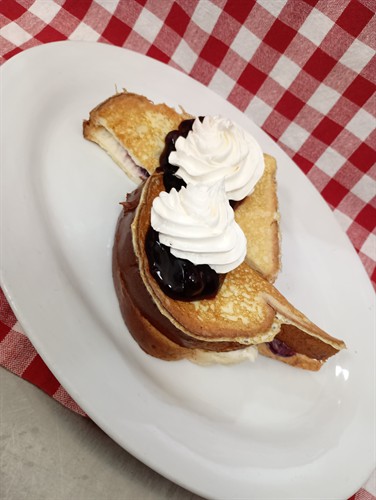 Stuffed Blueberry French Toast
