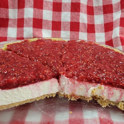 Raspberry Cream Pie