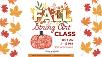 Fall String Art Class