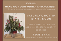 Winter Arrangement Workshop