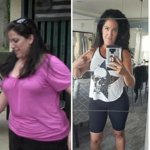 Michelle C. down 80 pounds and feeling amazing
