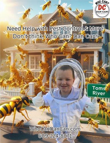 Bug Man Jr & I are ready to tackle anything buggin you! (Friends & Family not included)