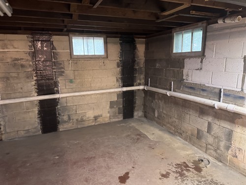 piping for basement bathroom in Marlboro