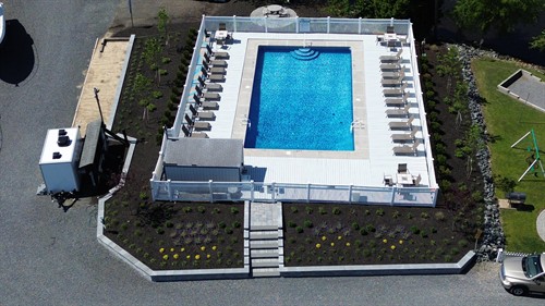 Inground salt Water pool