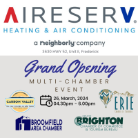Ribbon Cutting & Grand Opening -Aire Serv of the Front Range
