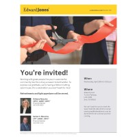 Ribbon Cutting Edward Jones - Brittany Maracine