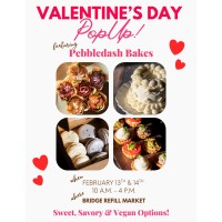 Valentine's Day Pop UP with Pebbledash Bakes