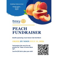 Rotary Club of Erie Peach Fundraiser