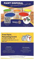 Free Paint Recycling Event