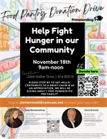 Food Pantry Donation Drive