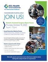 Robotic Assisted Surgery Open House