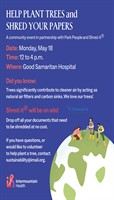 Help Plant Trees and Shred Your Papers