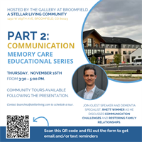 Communication - Membory Care Educational Series - Part 2: