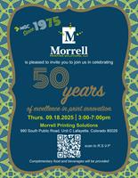 Morrell Printing Solutions is 50!!!!!