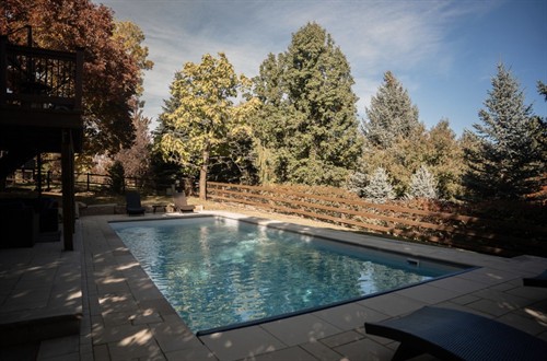 Pearl White Pool in Lafyette, CO 