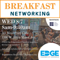 Breakfast Networking with Edgewater Chamber at All Meal Prep Cafe