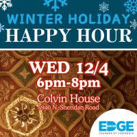 Winter Happy Hour Networking with Edgewater Chamber @ Colvin House